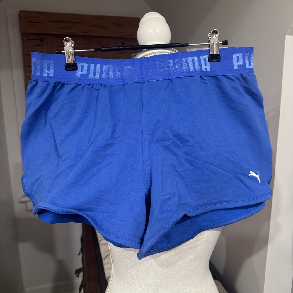 Puma Blue Athletic Shorts